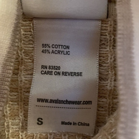 Avalanche Drawstring Cowl Neck Womens Tunic Sweater Cream Brown Pockets … - Picture 8 of 9